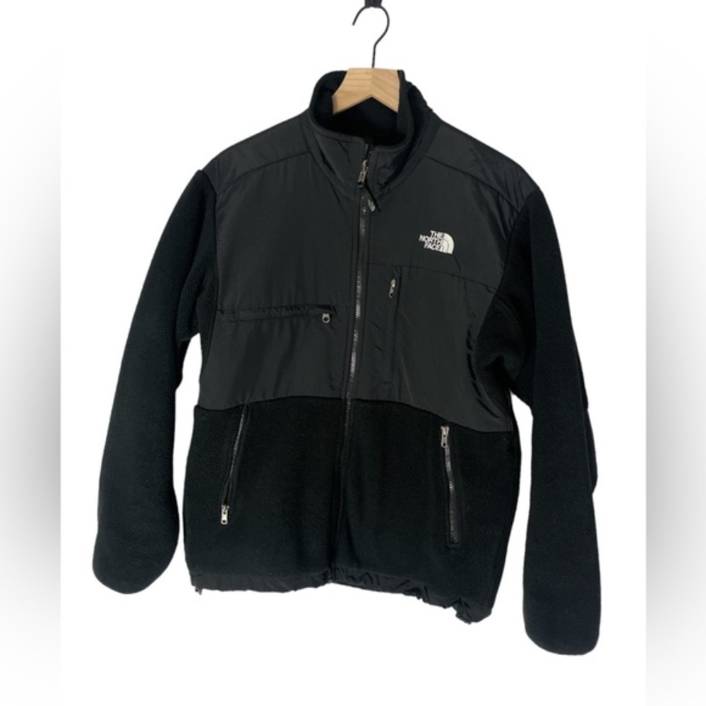 Vintage The North Face Fleece Black Zip up